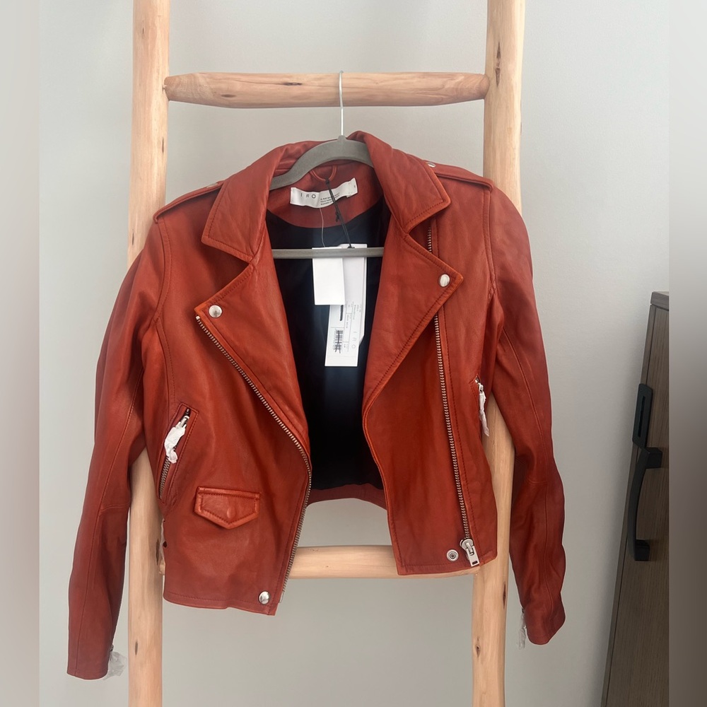 IRO Genuine Leather Asheville Jacket NWT | SZ 40